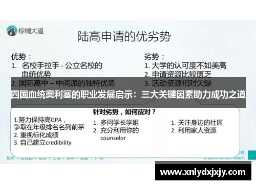四国血统奥利塞的职业发展启示：三大关键因素助力成功之道