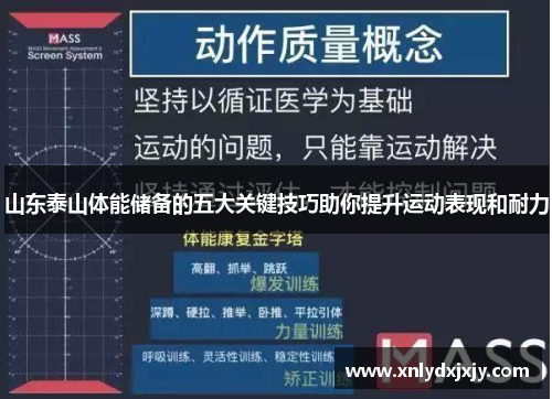山东泰山体能储备的五大关键技巧助你提升运动表现和耐力